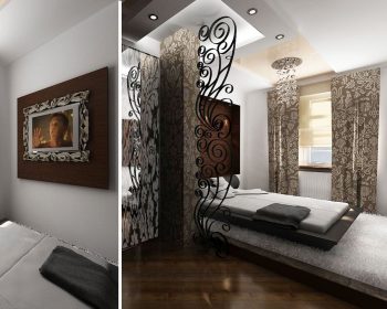 Interior design of apartments in Art-Deco style