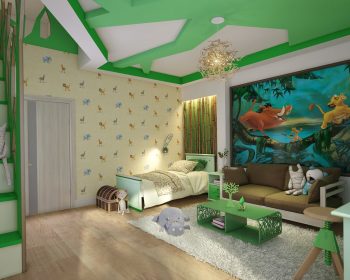 Interior design of a children’s room