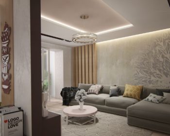 Interior design of apartments on the street Podolskaya