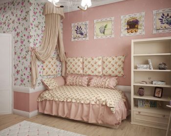 Children’s interior design in the style of Provence